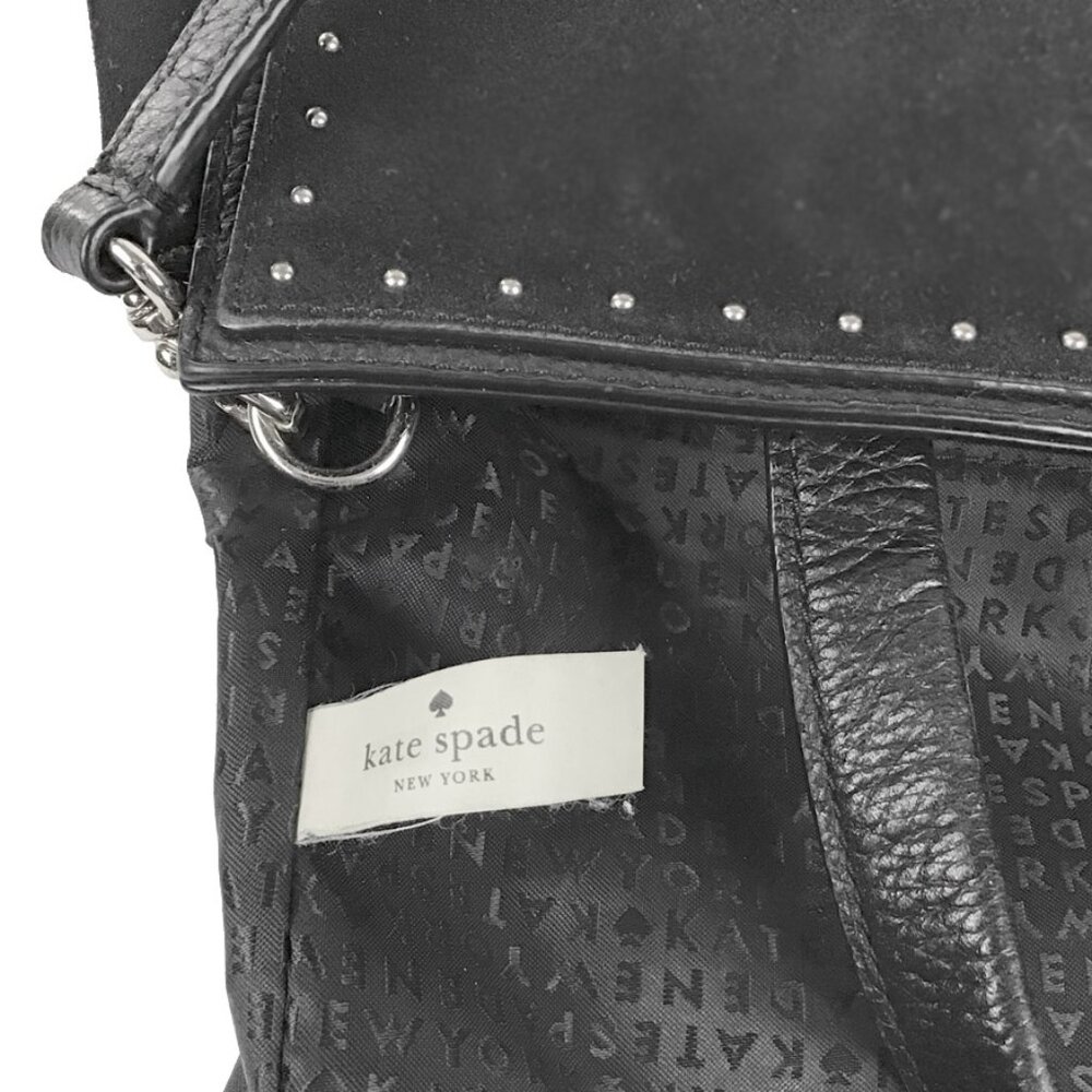 Kate Spade Abby West Street Black Leather Satchel Bag - Picture 8 of 13